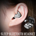 SK MD528 Invisible Sleep Wireless Earphone TWS Bluetooth Hidden Earbuds IPX7 Waterproof Noise Cancelling Sports Headphones. 