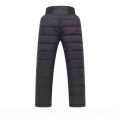 Casual Boys and Girls In Winter Pants Cotton Pads Thick Warm Waterproof Ski Pants Elastic High -waist Baby Pants. 