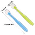 Silicone Feeding Spoon for Baby - 2 Pieces. 