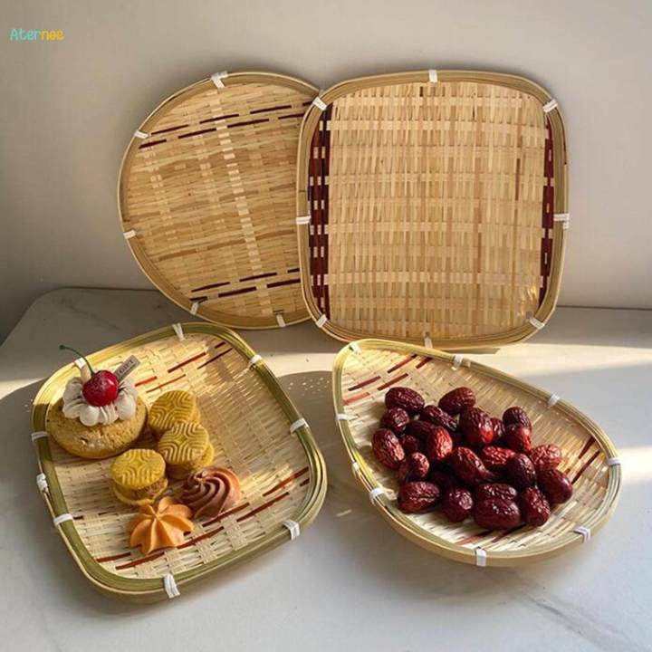 Bamboo%20Basket%20Tray%20Woven%20Fruit%20Basket%20for%20Countertops%20Cabinets%20Bedroom%20-%20Image%205
