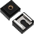1/4" Screw metal flash hot shoe mount adapter light stand tripod.