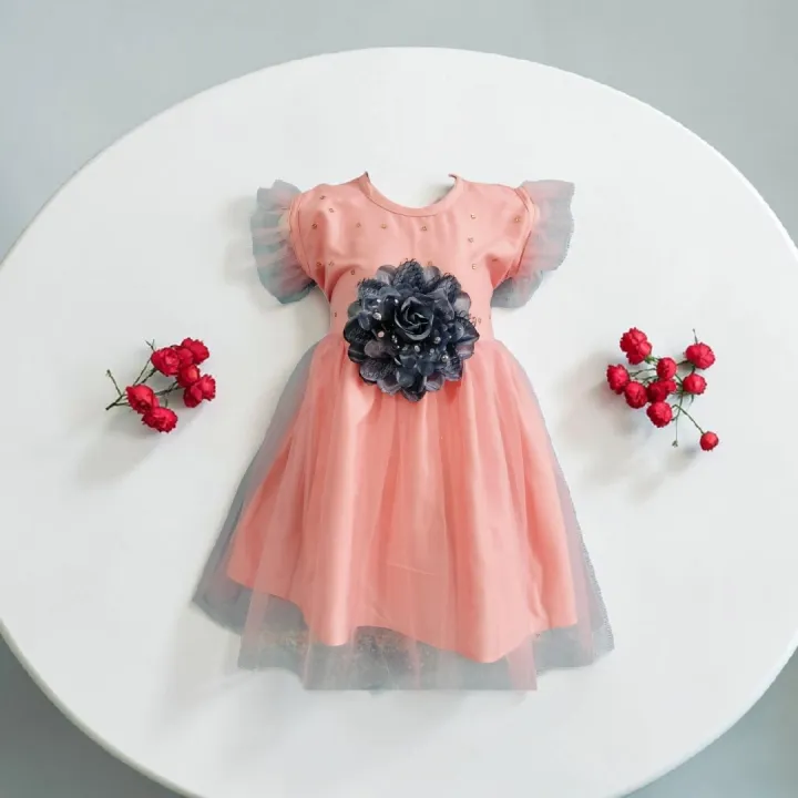 New%20Stylish%20Kids%20party%20dress%20For%20Baby%20Girl%200-12%20years%20with%20free%20hair%20band%20-%20Image%209
