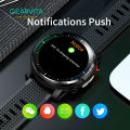 Gearvita L15 Smart Watch Men IP68 Waterproof SmartWatch smart remote control ECG PPG Blood Pressure Heart Rate sport fitness L16. 