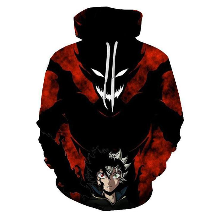 Hoodies Anime Black Clover 3D Printed Men Women Children Streetwear Pullover Long Sleeve Sweatshirts Boy Girl Fashion Jacket