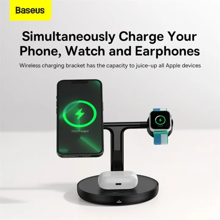 Baseus%203%20in%201%20Magnetic%20Wireless%20Charger%20Stand%20For%20iPhone%2014%2013%2012%20Pro%20Airpods%20Phone%20Fast%20Charge%20Dock%20Station%20For%20Apple%20Watch%208%207%20-%20Image%203