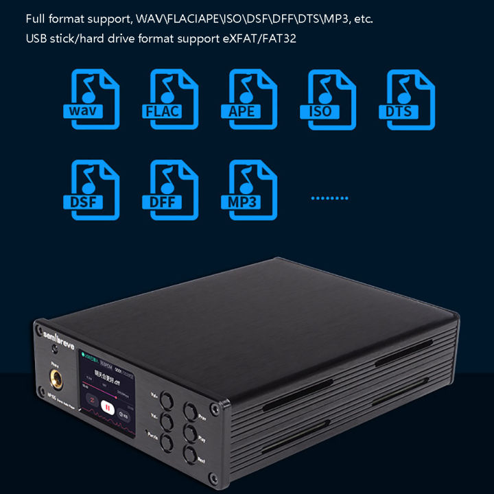 Lossless%20HIFI%20Audio%20Decoder%204pcs%20ES9038Q2M%20DAC%20DSD256%20384KHz%20Lossless%20Decoding%20Music%20Player%20QCC5171%20Bluetooth%205.3%20AMANERO%20Module%20-%20Image%205