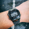 (Ready Stock) G .Shock A168 Men Watch Digital Sport Watch LED Display Water Resistant Shockproof and Waterproof World Time LED Light Sports Square Wrist Watches A168WGG-1A (copy original 1.1 premium). 