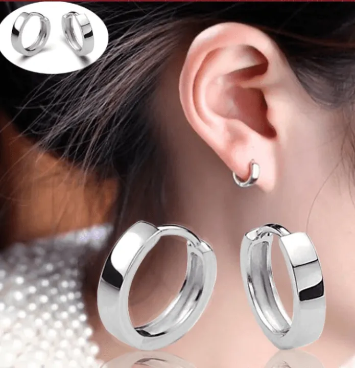 1%20Pair%20Round%20Hoop%20Earrings%20For%20Men%20&%20Women%20-%20Image%203