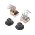 Capillary Thermostat Switch Oven Water Heater 30-110 degree & 50-300 degree celsius With Adjust Knob Thermostat.
