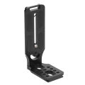 Camera L Bracket L Shaped Quick Release Plate Aluminum Alloy Vertical Horizontal Switching for Photo Shooting. 