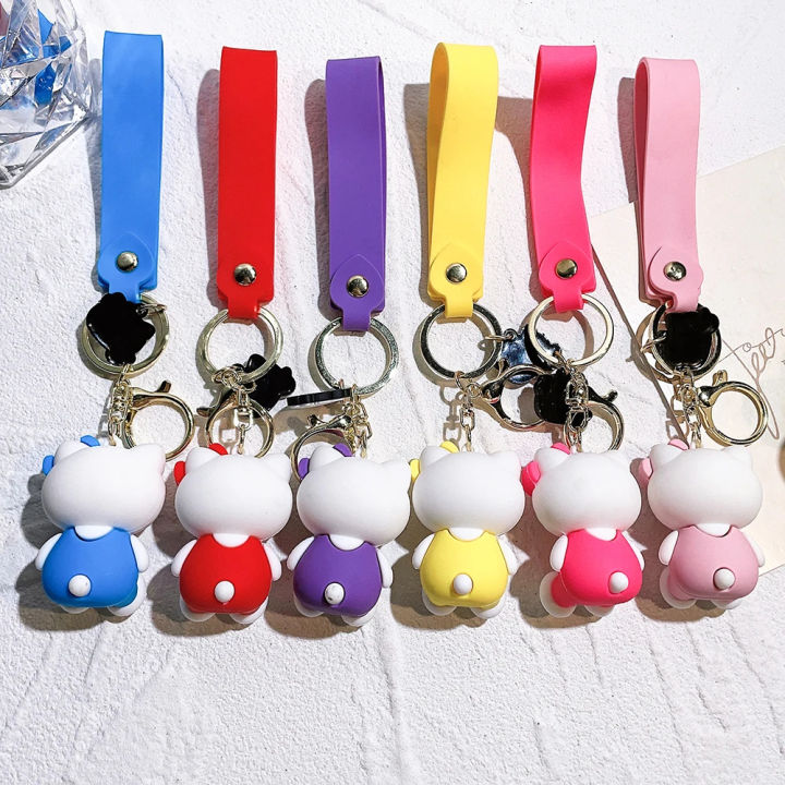 Kawaii%20Sanrio%20Hello%20Kitty%20Keychain%20Kawaii%20SanrDoll%20Cute%20Kitty%20Pvc%20Key%20Chain%20Soft%20Rubber%20Car%20Key%20Ring%20Women%20Bag%20Pendant%20Girl%20Gift%20-%20Image%202