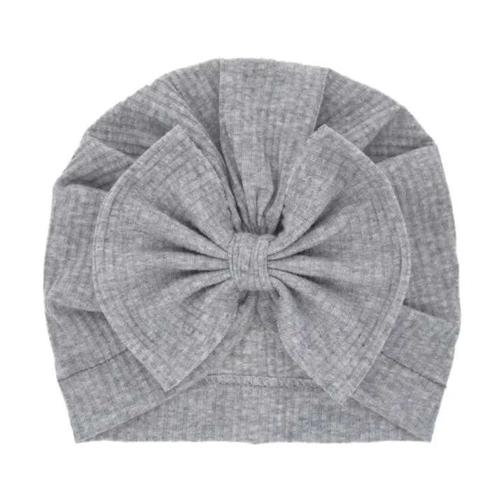 Accessories%20Baby%20Girl%20Cotton%20Turban%20Big%20Bow%20Hat%20Toddler%20Kids%20Head%20Wrap%20Newborn%20Beanie%20Solid%20Color%20Infant%20Bonnet%20Cap%200-2T%20-%20Image%207