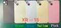 Mobile phone film convert X XS MAX XR 11 To iPhone 11 12 13 14 15 Pro Max Lens Sticker Back Protector Film Modified Camer Cover. 
