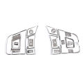 Car Steering Wheel Buttons Sequins Stickers Trim Accessories for XE XF F-PACE E-PACE F-TYPE.