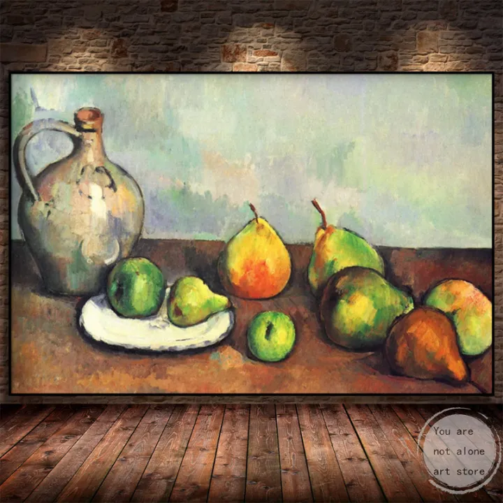 Abstract%20Paul%20Cezanne%20Artwork%20Pears%20Apple%20Fruit%20Still%20Life%20on%20The%20Table%20Art%20Poster%20Canvas%20Painting%20Wall%20Print%20Picture%20Home%20Decor%20-%20Image%205