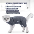 GC Pet Cat Shedding Suit Full Coverage Pet Recovery Bodysuit After Surgery Alternative Anxiety Calming Shirt. 