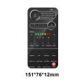 Mini Portable Voice Changer Multiple Audio Effect Live Sound Changing Card Speaker Device for Mobile Phone PC Tablet. 