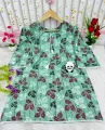 Cotton 1 Piece Kurti Kameez Dress for Women Trendy Stylish Comfortable Daily Wear Fabric. 