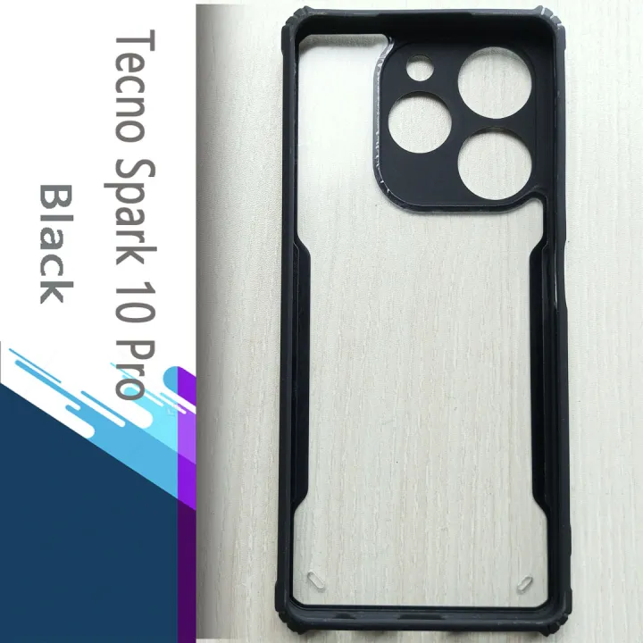 Yonpor%20ShockProof%20Case%20For%20Tecno%20Spark%2010%20Pro%20-%20Transparent%20Silica%20Gel%20Matte%20Slim%20Thin%20Back%20Cover%20Phone%20Case%20With%20Bumper%20-%20Image%204