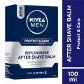 100 ml Nivea Men Protect & Care After Shave International Germany product used for male. 