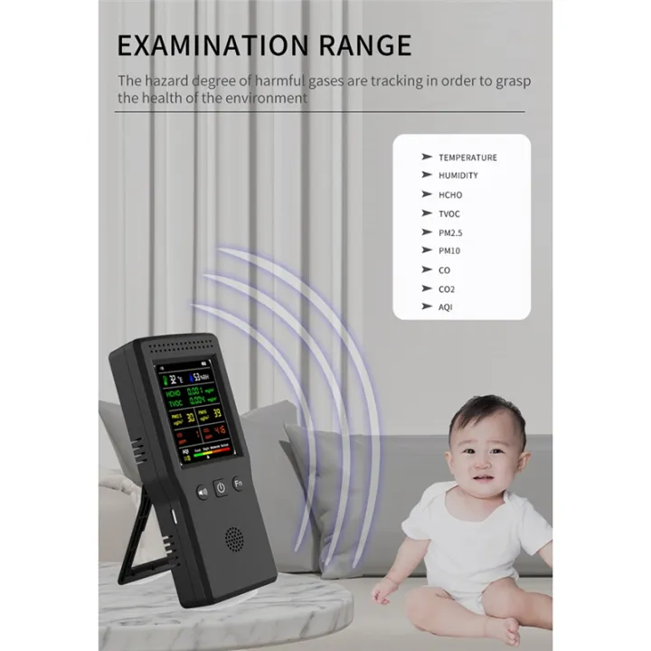 1%20Piece%209%20in%201%20Air%20Quality%20Monitor%20LCD%20Display%20PM2.5%20PM10%20HCHO%20TVOC%20CO%20CO2%20AQI%20Temperature%20Humidity%20Meter%20(White)%20-%20Image%207