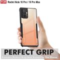 For Redmi Note 10 Pro / Redmi Note 10 Pro Max Edge-Reinforced Shockproof Cushion Back Clear Hybrid Transparent Hard Cover Casing. 