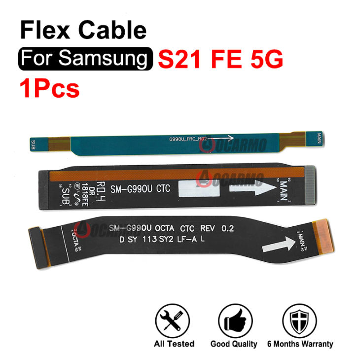 For Samsung Galaxy S21 FE 5G S21Plus G990 G996 G998 Wi-Fi Signal Antenna Main Board Connector Motherboard LCD Flex Cable