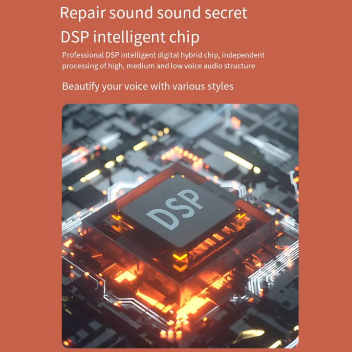 KTV%20Wireless%20Microphone%20Speaker%20Noise%20Reduction%20Bass%20Treble%20Player%20Rechargeable%20Mic%20Singing%20Device%20for%20Recording%20Cyan%20-%20Image%204