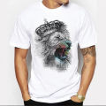 Digital Printed Short Sleeve T-Shirt For Men - Genji.