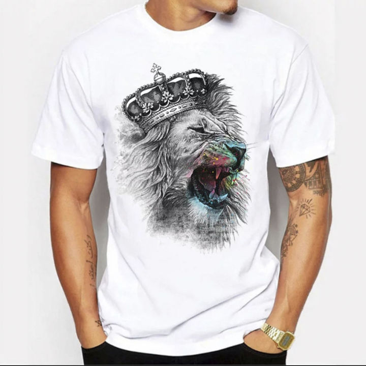Digital Printed Short Sleeve T-Shirt For Men - Genji