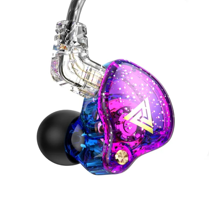 Qkz Ak6 Pro Wired Headset Hifi Subwoofer In-ear Earphone 3.5mm Music Earbuds For Mobile Phone Computer