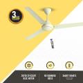 Remote Control India's Most Energy Saving Certified Gorilla Efficio Ceiling Fan(Ivory).