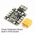PDB-XT60 PDB XT60 Power Distribution Board Mini Power Distribution Board 5V 12V Dual Way With Cables Connectors.