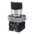 Latching Selector Switch-6 x Selector Switch-Black.
