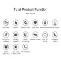 116 Plus Smart Watch Fitness Bracelet Heart Rate Blood Pressure Watch Smart Wristband Sports Watches Smart Waterproof Smartwatch.