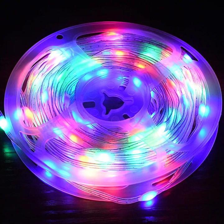 Led Rope Light With Timer, Multi Colored, 8 Mode, Low Voltage, Waterproof, 33Ft 100 Led Indoor Outdoor Plug