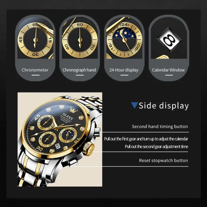 OLEVS%20Men's%20Watch%20Waterproof%20Diamond%20set%20Dial%20Chronograph%20Luminous%20Calendar%20Stainless%20Steel%20Strap%20with%20Gift%20Box%202889%20-%20Image%205