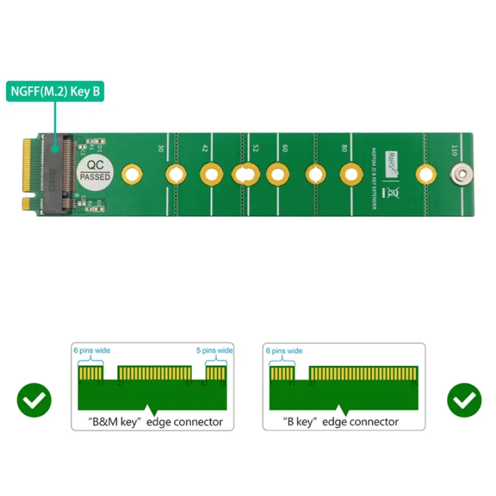 M.2%20NGFF%20Extended%20Protection%20Card%20M.2%20NGFF%20B-Key%20SSD%20Adapter%20for%20M.2%20B-Key%20SATA%20SSD%20to%20B%20Key%20Interface%20Durable%20-%20Image%206