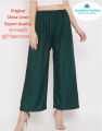 China Linen Loose Fit Flared Wide Summer Speacial Palazzo Plazo Pants for woman.