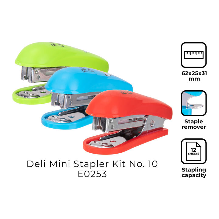Deli%09E0253%20Stapler%2010#%20(Assorted)%20-%20Image%203