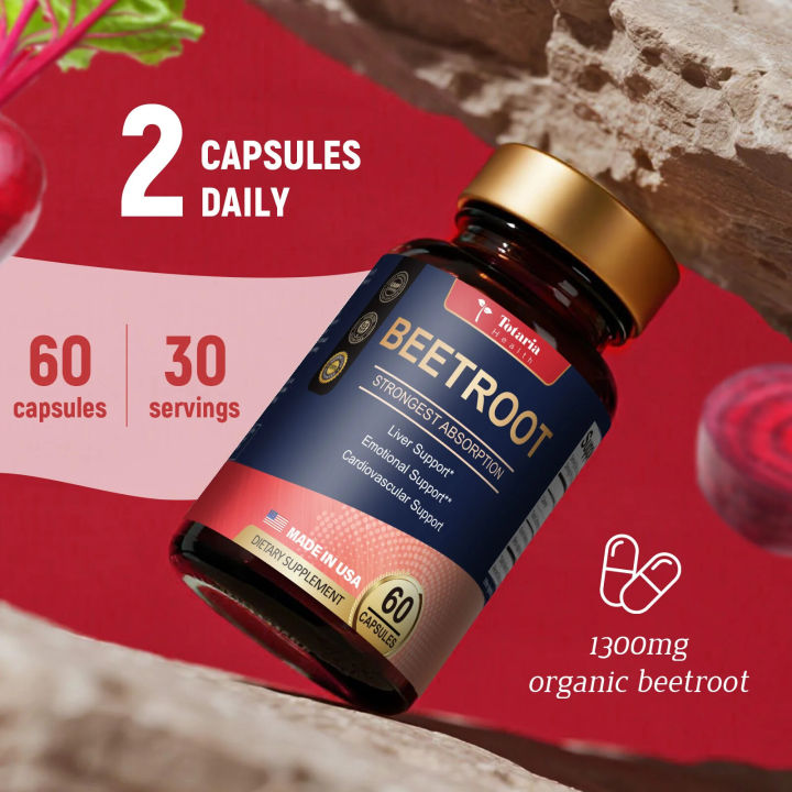 Totaria%20Organic%20Beet%20Root%2060%20Capsules%20%E2%80%93%201300mg%20Beetroot%20Powder%20for%20Natural%20Energy%20&%20Endurance,%20Liver,%20Mood%20&%20Heart%20Support,%20Non-GMO,%20GMP%20Certified,%20High%20Absorption%20-%20Image%206