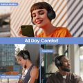 Siindoo JH-926B Wireless Bluetooth Headphones Over Ear Foldable Lightweight Headset with Mic 3 EQ Modes for Kids Teenager.