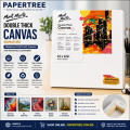 Mont Marte Canvas 12×12 Inch Premium Stretched Canvas for Painting & Artwork.