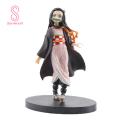 NYT 1 Pcs Demon Slayer Kamado Nezuko Action Figure Table Decor Handmade Model Kids Toy. 