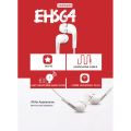 Samsung 3.5mm Earphones EHS64 Wired with Mic For Android IOS Smart Phones In Ear Earbuds. 