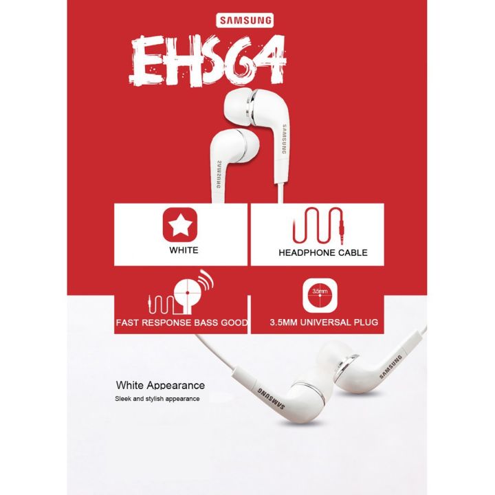 Samsung%203.5mm%20Earphones%20EHS64%20Wired%20with%20Mic%20For%20Android%20IOS%20Smart%20Phones%20In%20Ear%20Earbuds%20-%20Image%204