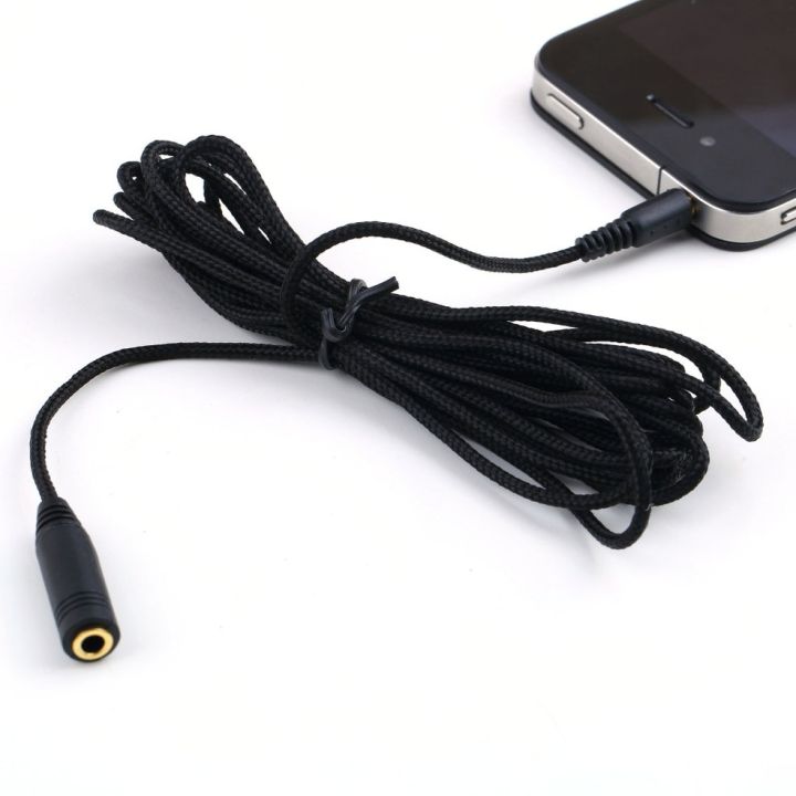 HA%203m%2010ft%203.5mm%20Unisex%20For%20Headphone%20Stereo%20Audio%20Extension%20Cable%20For%20Phone%20MP3-black%20-%20Image%203