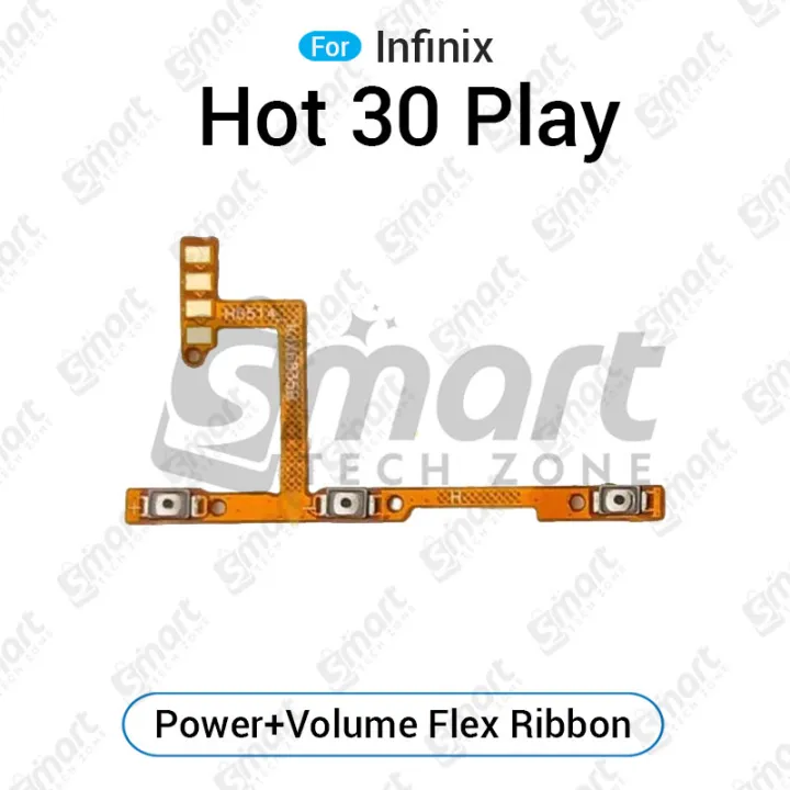 Infinix%20Hot%2030%2030i%2030%20Play%20Power%20on%20/%20off%20Switch%20Button%20Side%20Volume%20Up%20Down%20Buttons%20Flex%20Cable%20Replacement%20Parts%20-%20Image%204