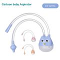 Newborn Baby Nasal Aspirator Baby Nose Cleaner Cartoon Kids Suction Tool Protection Health Care Infant Safe Mouth Nasal Suction Devic. 