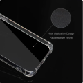 Samsung Galaxy A21s Flexible Clear Transparent Soft TPU Back Case Cover With Bumper.